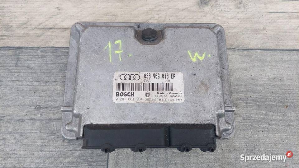 STEROWNIK SILNIKA KOMPUTER AUDI A6 2001 Czujniki i sterowniki Gliwice