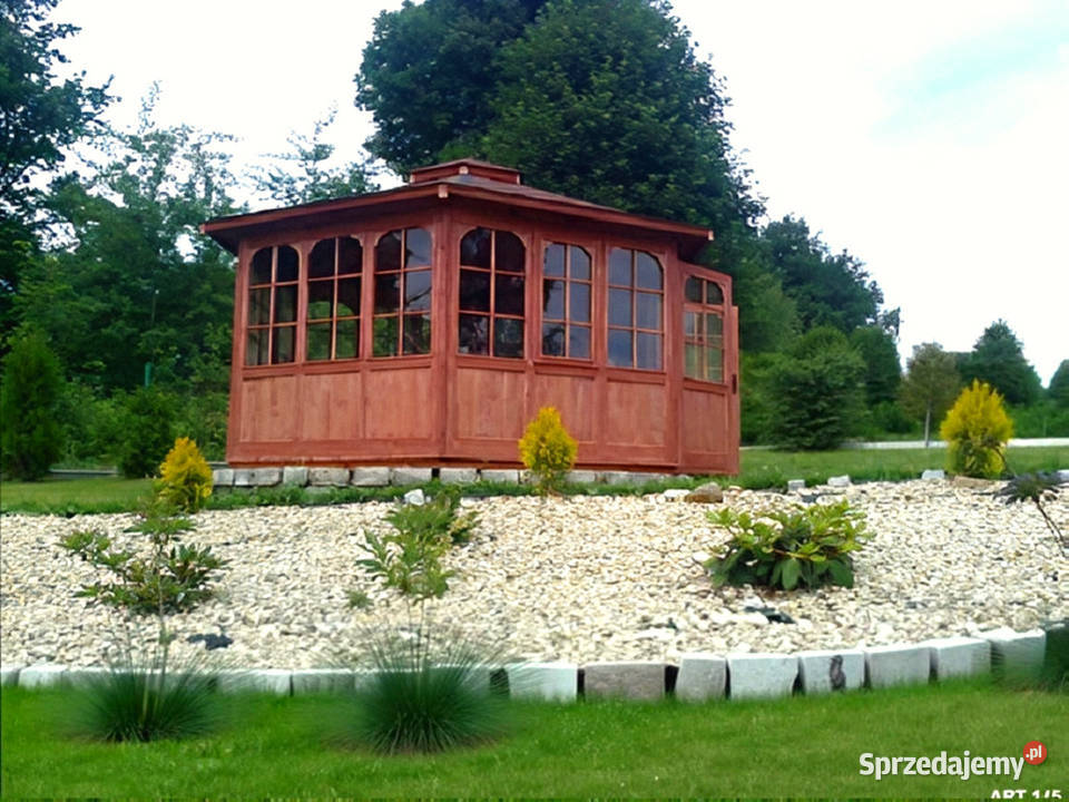 ALTANA 15 SZKLANA ALTANKA OGRODOWA DOMEK