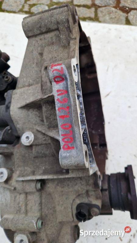 VW Polo 12 6V skrzynia biegów 02T osobowe Słowikowo