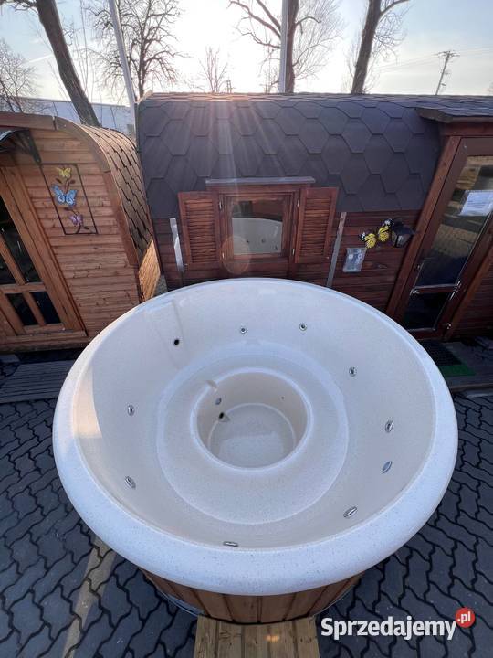 BALIA Ogrodowa RĘKI HOT TUB Bania Jacuzzi 200