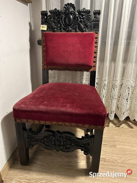 Stylowe krzesło w stylu barokowym unikalny Łódź