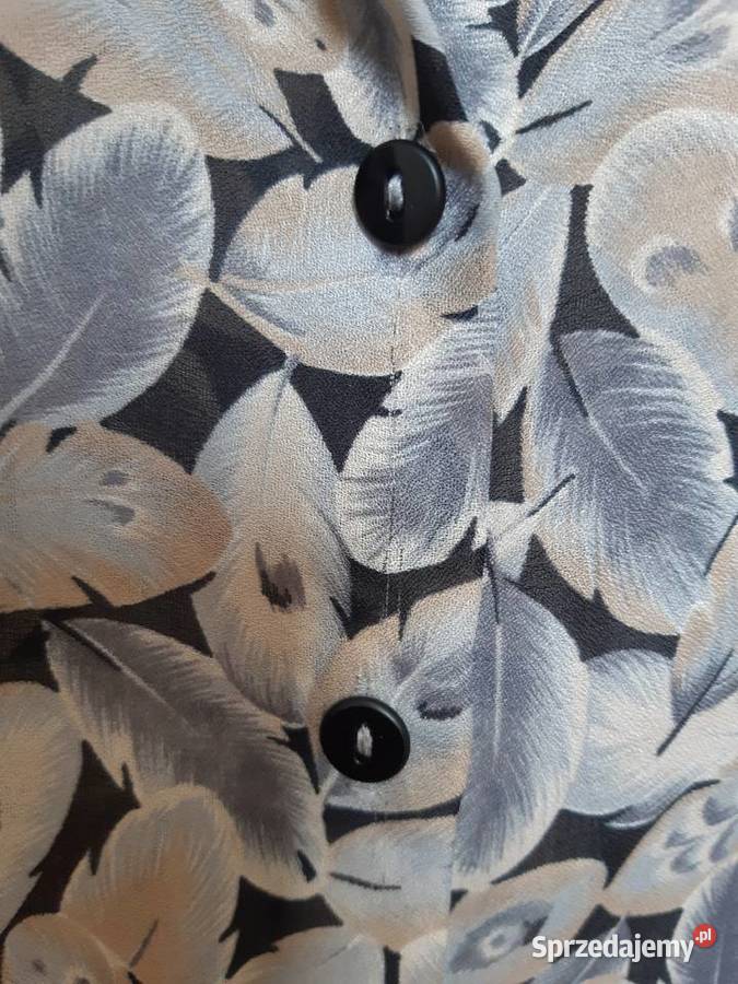 Vinted PRL Bluzka w pióra Warszawa sprzedam