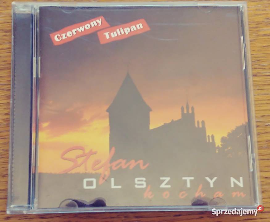 CD Czerwony Tulipan Stefan Olsztyn Kocham 2003 poezja śpiewana Płyty i kasety Milanówek sprzedam