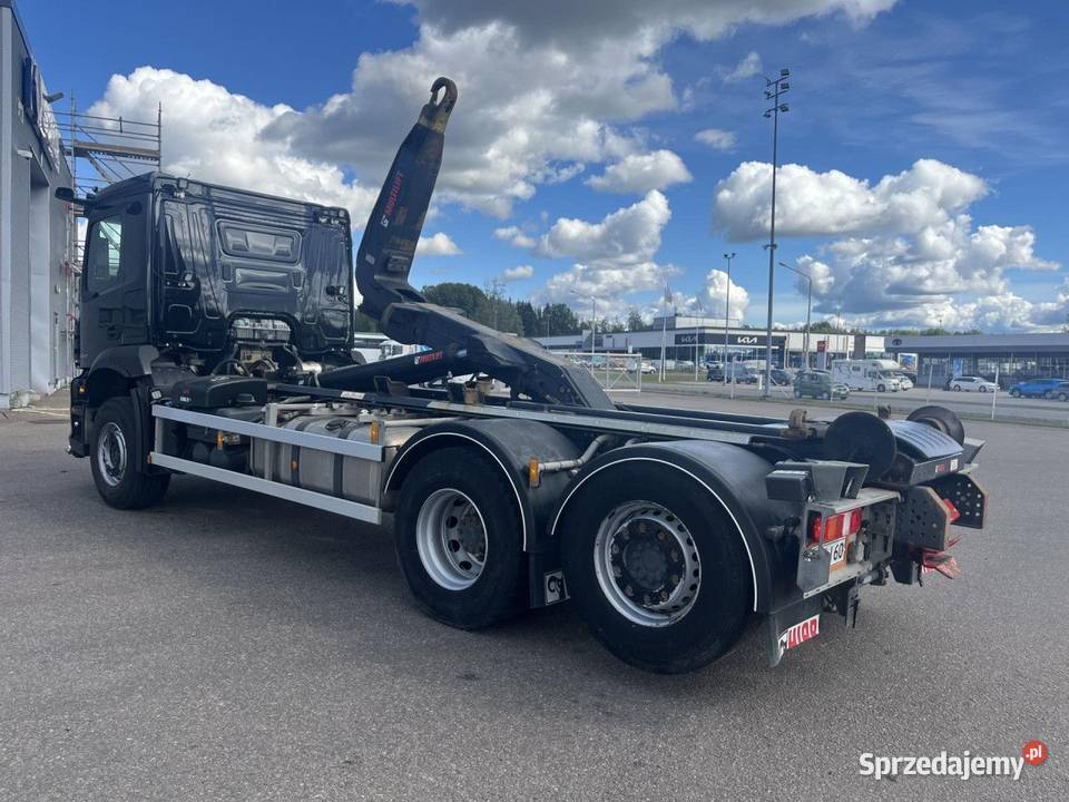 MercedesBenz Arocs 2543 6x24 Hakowiec 21 t HIAB 220000km Kraków