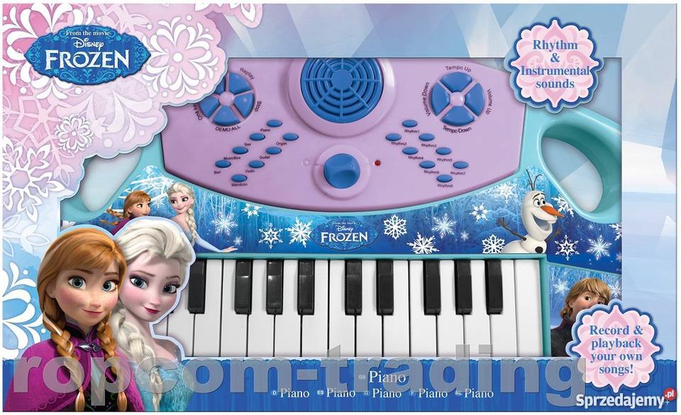 Keyboard Pianinko FROZEN Elsa Anna Kraina Lodu Mogilany
