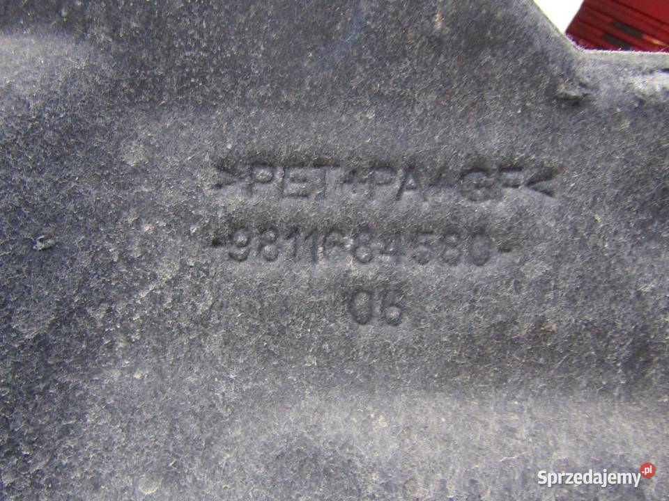 OSŁONA WYGŁUSZENIE SILNIKA 16 BLUE HDI CITROEN