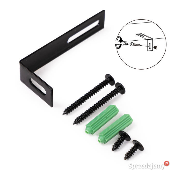 Regał loftowy wysoki 5 półek metal MDF sprzedam