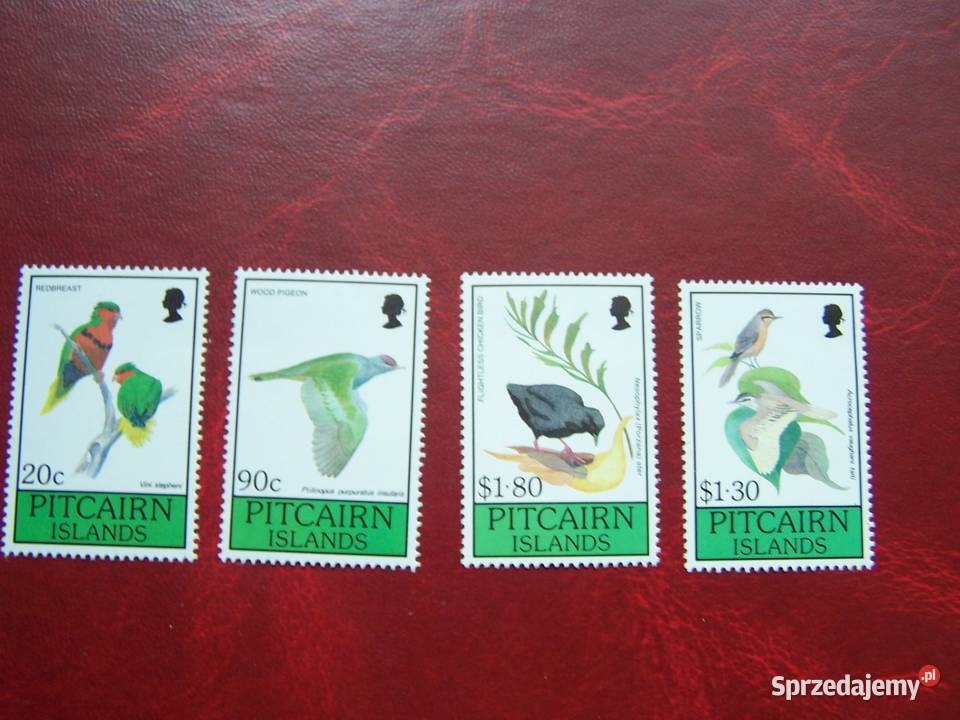 Pitcairn 1990 MNH Mi 36770 Fauna Ptaki Tychy
