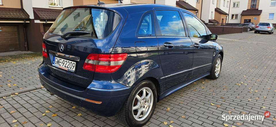 Mercedes Benz B klasa 2006r 17 benz zadbany lakier metallic warmińsko-mazurskie