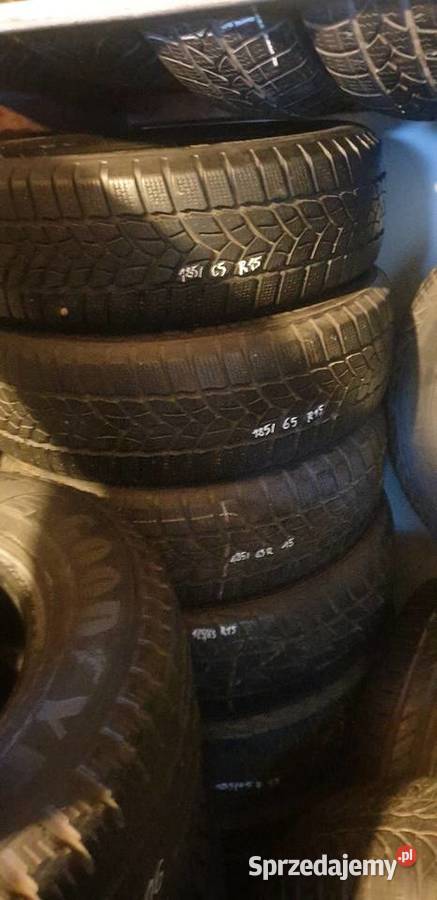 opony zimowe 12 letnie 8 wielosezonowe 19565R15 Cięcina