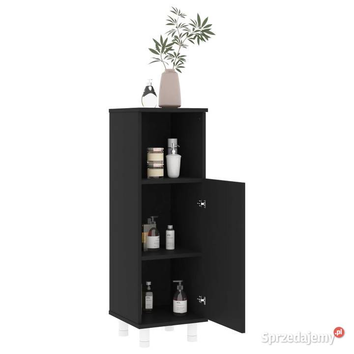 vidaXL Szafka łazienkowa czarna 30x30x95 Warszawa