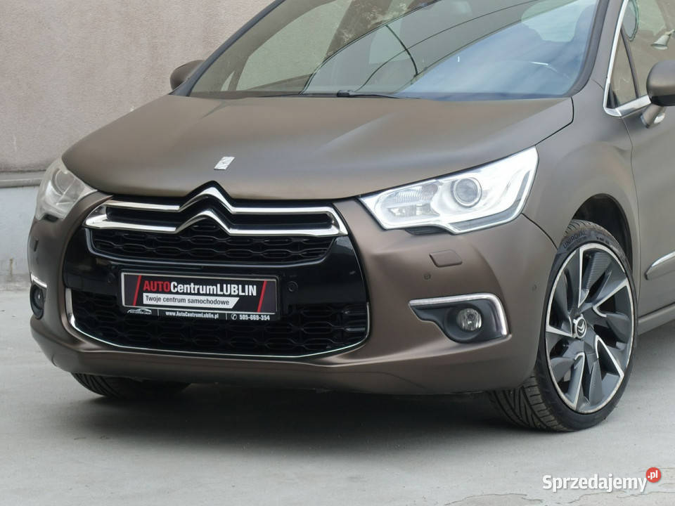 Citroen DS4 20 HDi 163Beżowe skóryLimitowana elektryczne lusterka