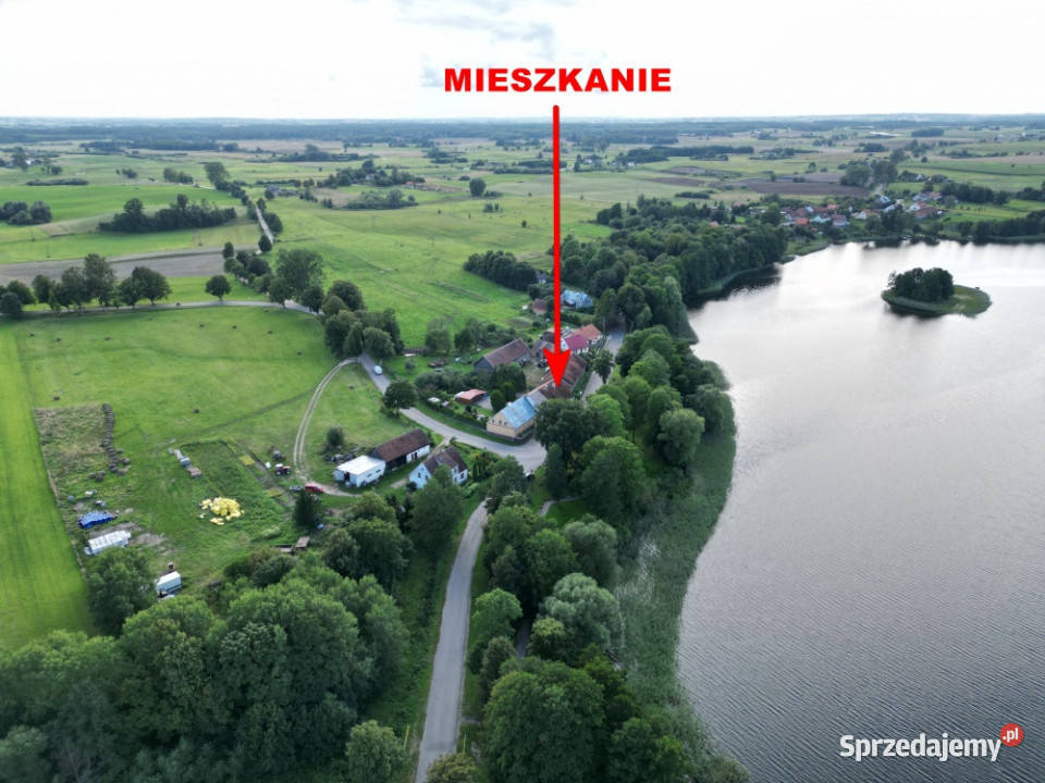 Super Okazja Mazury mieszkanie brzegiem jeziora warmińsko-mazurskie Sołtmany