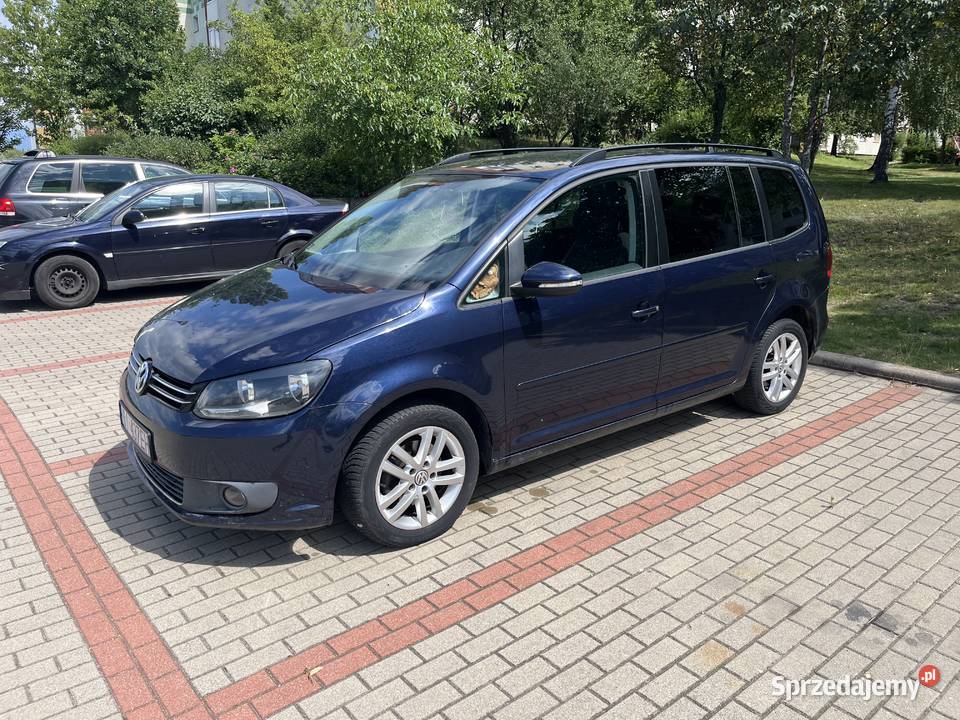 Volkswagen Touran 2011r 16TDI poduszka powietrzna Białystok