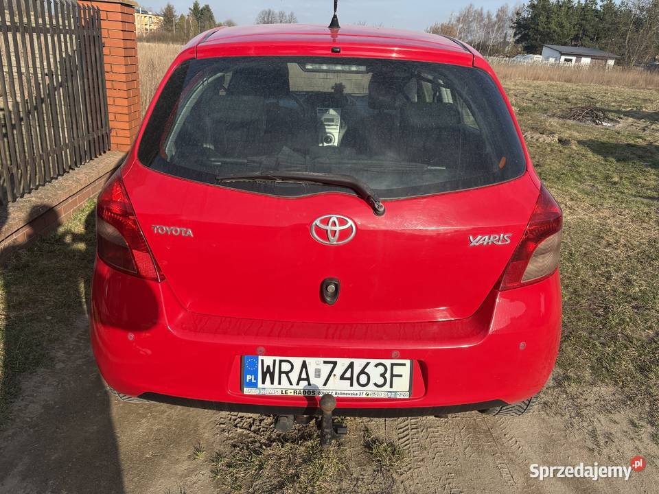 Toyota Yaris 13 benzyna nieuszkodzony Skaryszew
