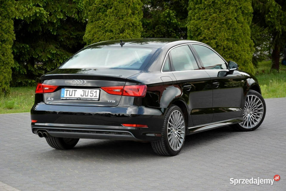 Audi A3 Limousine Europa SLine BiXenon LED 180KM mazowieckie Ostrów Mazowiecka