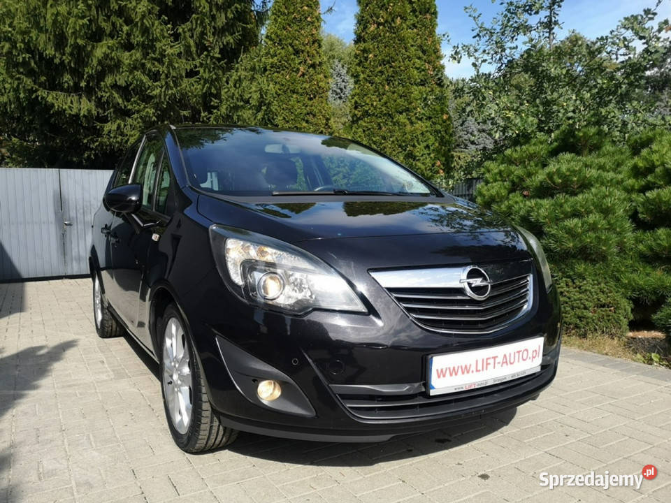 Opel Meriva 14 16v 120 Klima Tempomat Sensory wspomaganie kierownicy Strzegom