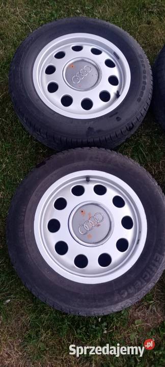 Koła oryginalne alufelgi 15 z oponami do Audi A3 Samochodowe kujawsko-pomorskie Brodnica