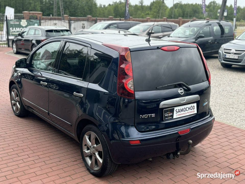 Nissan Note Lift Gwarancja Niski przebieg I kurtyny powietrzne Sade Budy sprzedam