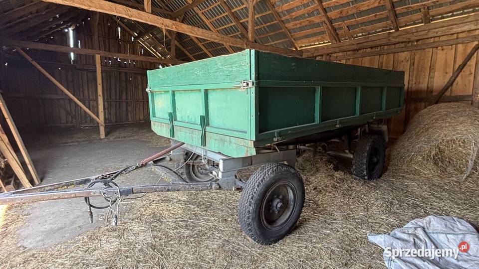 Przyczepa rolnicza generalnym remoncie nieuszkodzony Szulborze Wielkie