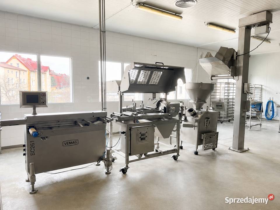 Kompletna linia do produkcji hamburgerów VEMAG Głogówko sprzedam