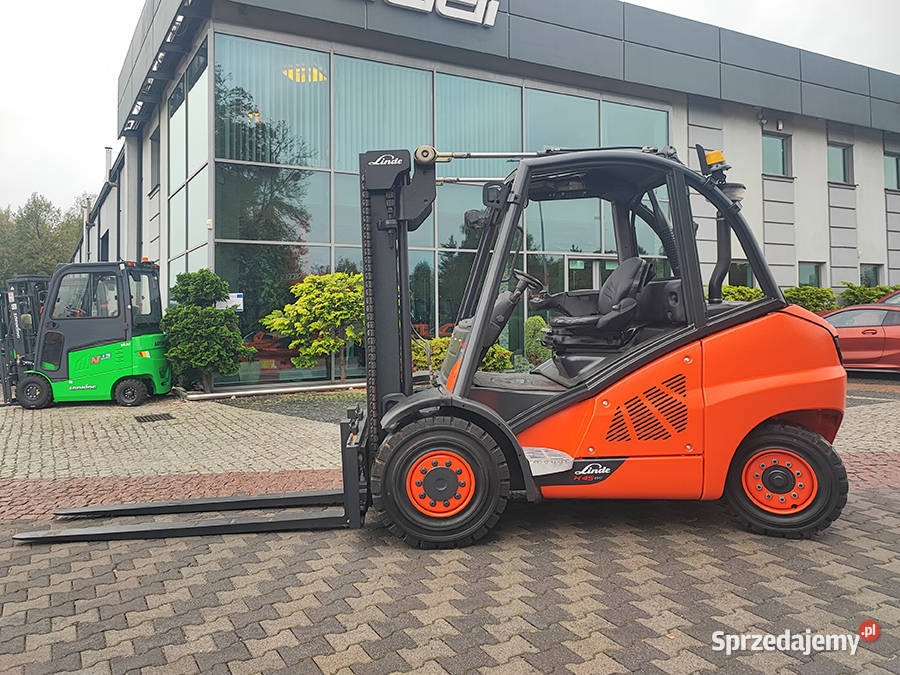 Wózek widłowy Linde H45D02 45 tony duplex 31 m Wózki widłowe Kęty