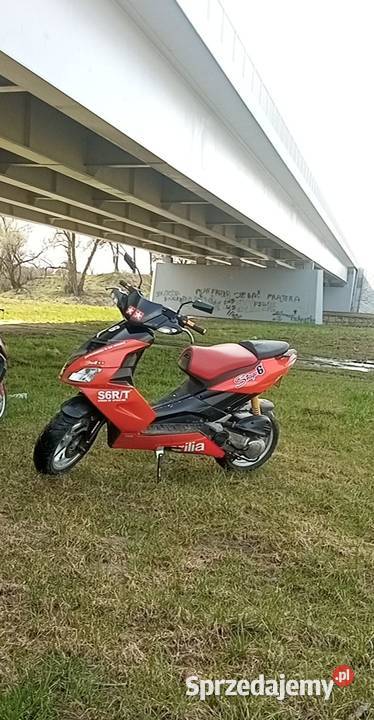 Aprilia Sr factory 50 skończył się przegląd Górka Lubartowska