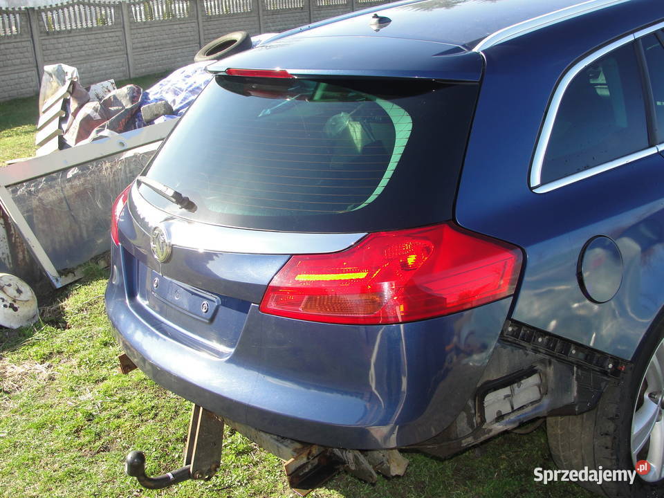 Klapa bagażnika Opel Insignia A lak Z22a przed osobowe wielkopolskie Dąbrowa sprzedam