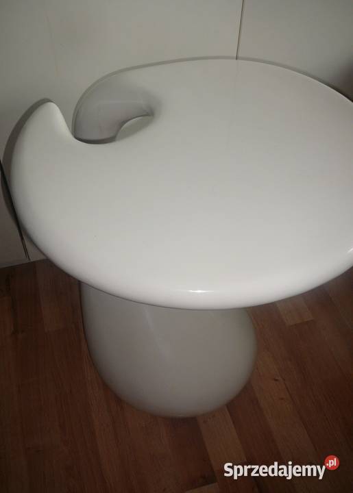 Ława stolik biały włókno szklane HALMAR Nowy