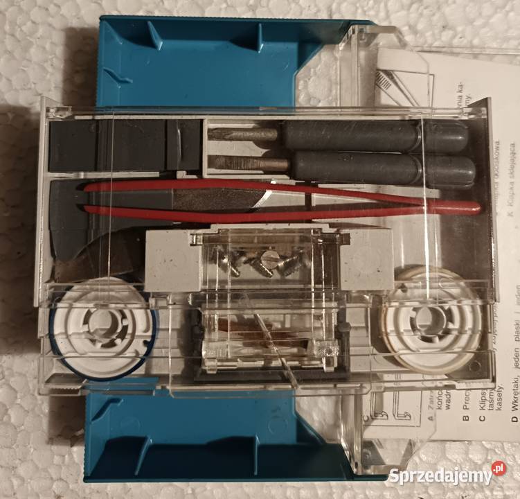 Zestaw naprawczy do kaset magnetofonowych Jastrowie