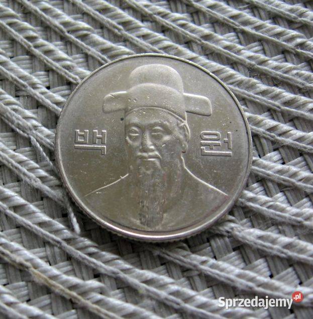 Korea 100 Wonów 2010r