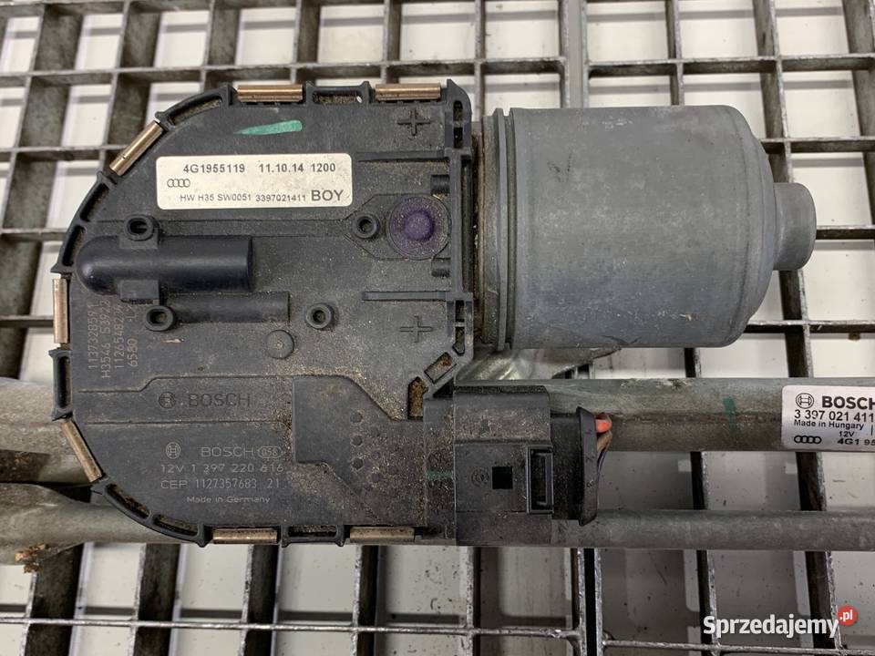 MECHANIZM WYCIERACZEK PRZÓD AUDI A6 C7