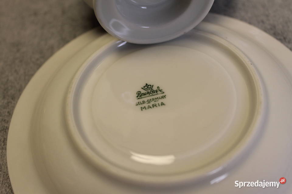 Rosenthal Classic Rose Filiżanka Biała porcelana zachodniopomorskie