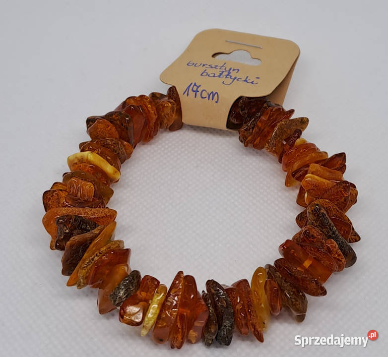 Bransoletka z bursztynu bursztyn bałtycki Warszawa