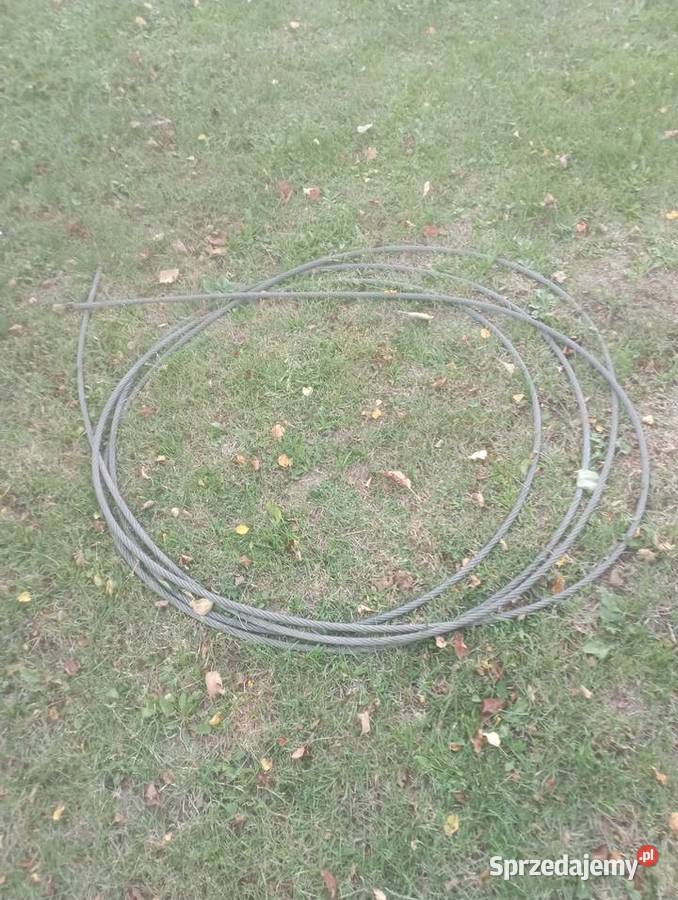 Lina stalowa 14mm rdzeń stal Leśnictwo Psary sprzedam