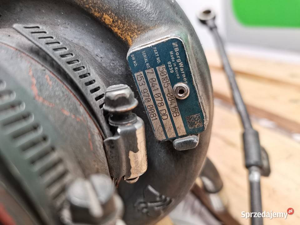 Turbosprężarka Doosan DX 140W BorgWagner Wilkowo