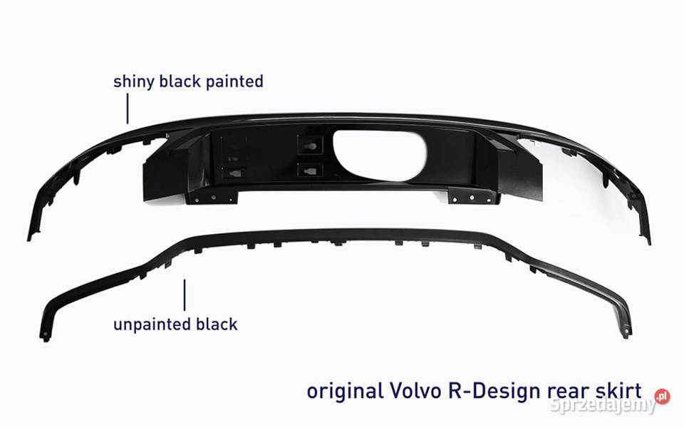 HEICO Volvo V60 S60 bodykit 4 końcówki wydechu Bielany Wrocławskie