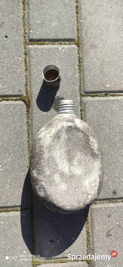 Niemiecka manierka aluminiowa 2 wojna Białystok