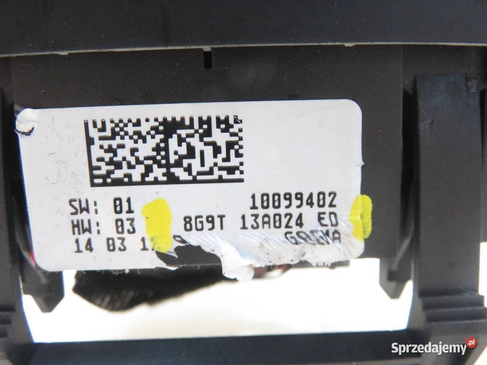 WŁĄCZNIK ŚWIATEŁ FORD S I 8G9T13A024ED osobowe