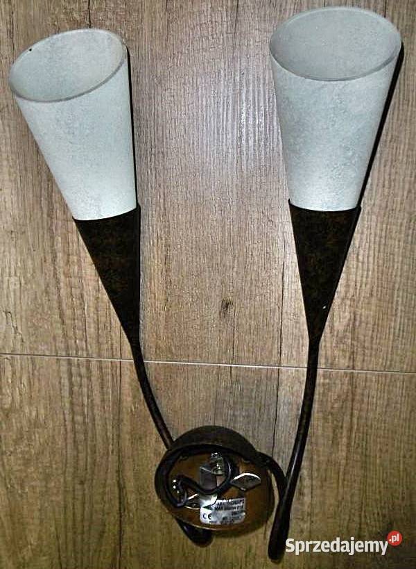 Kinkiet na ścianę 2 x E 14 ITALY włoski Ostrów Wielkopolski sprzedam