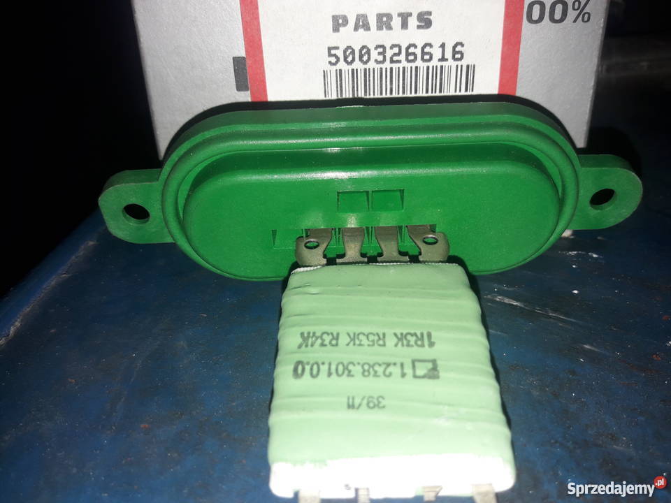 OPORNIK REZYSTOR WENTYLATORA DMUCHAWY 500326616 dostawcze śląskie Częstochowa