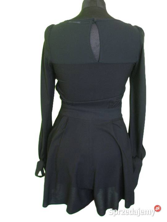 Kombinezon elegancki 36 S biust do 84 Atmosphere czarny Siedlce