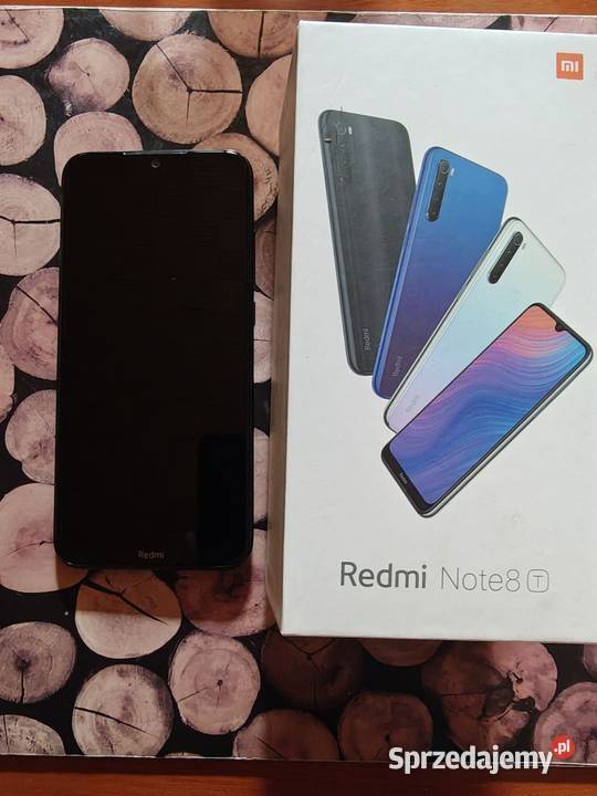 Xiaomi Redmi Note 8T 464GB Czarny nowy komplet Katowice