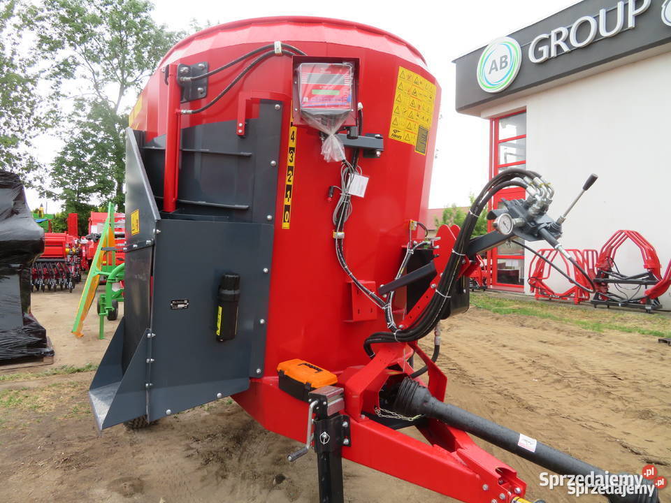 Wóz paszowy pionowy FIMAKS 55m3 Hodowla zwierząt