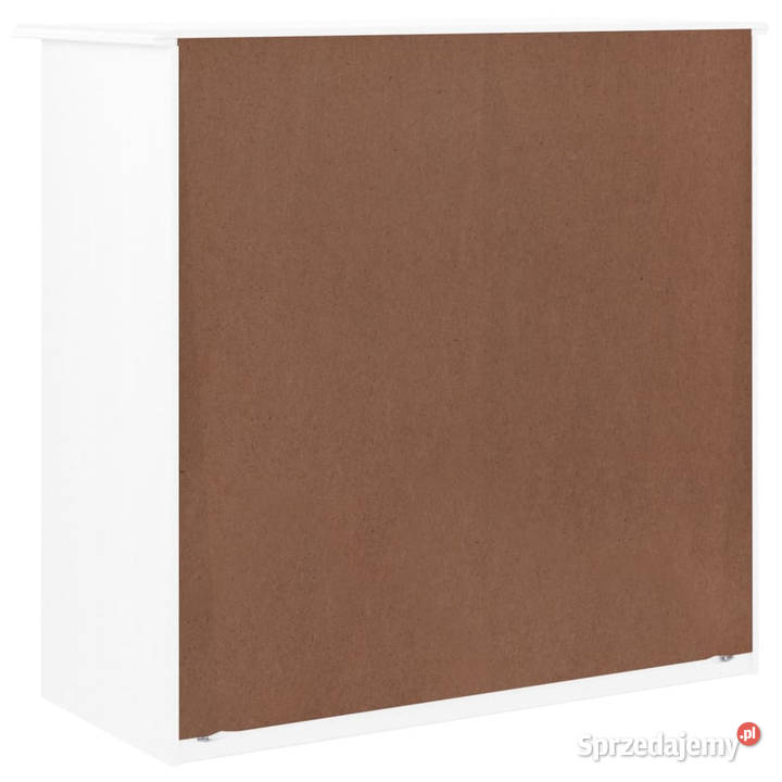 Komoda ALTA biała 77x35x73 drewno sosnowe