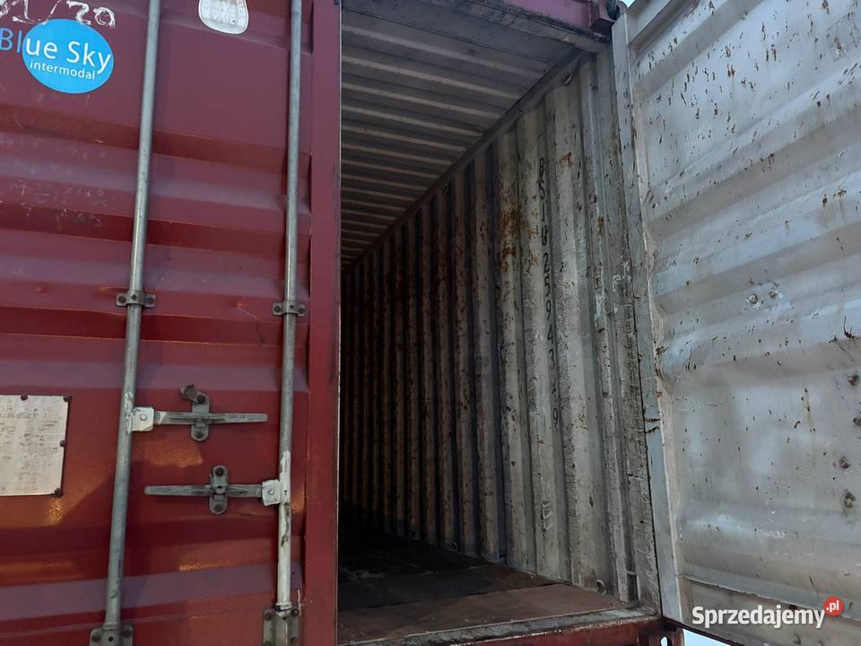 Kontener morski 6 metrów 20 DV OKAZJA Magazynowanie Kielce