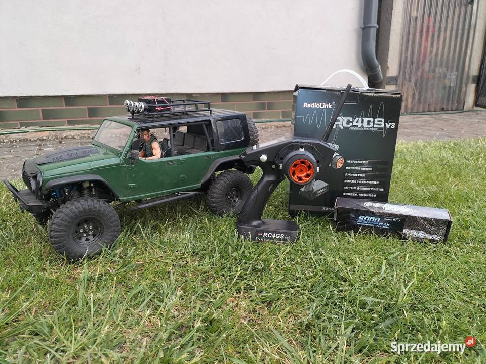 RC Trial Axial SCX10 Jeep Wrangler Rubicon 110 wielkopolskie Ostrów Wielkopolski sprzedam