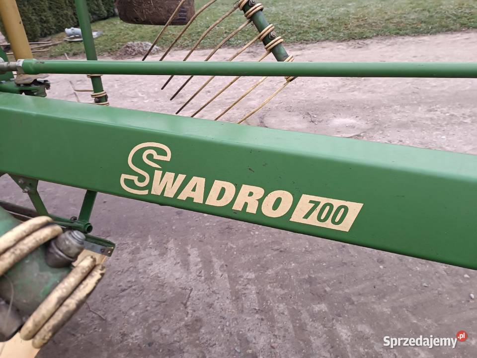 Zgrabiarka Krone Swadro 700 2008 Zgrabiarki i przetrząsacze podlaskie Suwałki