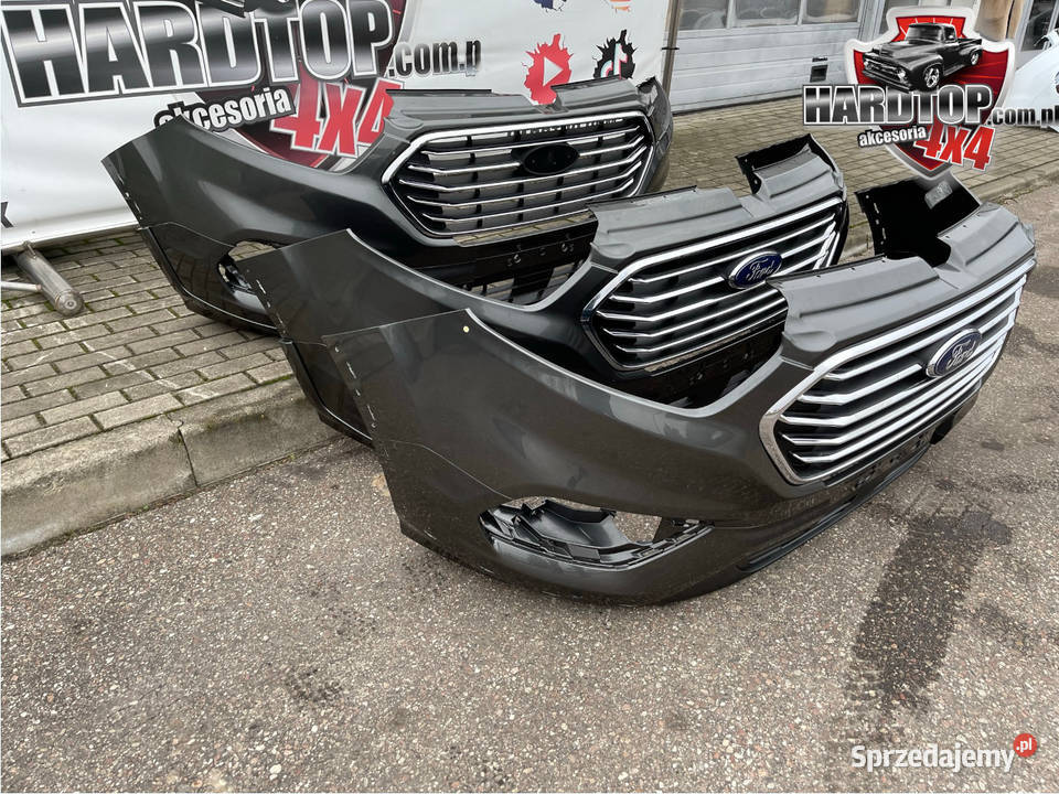 Zderzak Grill Ford Transit Custom 2018 Przód Pasłęk