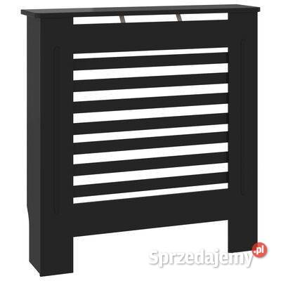 vidaXL Osłona na kaloryfer MDF czarna 78 325564 Warszawa